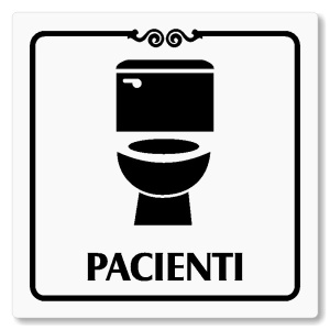 WC pacienti, 148x148mm, bílá, Texas